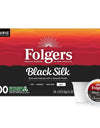 Folgers Dark Roast K-Cup Coffee Pods, Black Silk, 100 Ct.