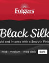 Folgers Dark Roast K-Cup Coffee Pods, Black Silk, 100 Ct.