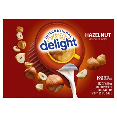 International Delight Hazelnut Coffee Creamer Singles, 192 Ct.