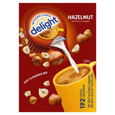 International Delight Hazelnut Coffee Creamer Singles, 192 Ct.