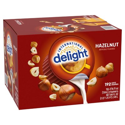 International Delight Hazelnut Coffee Creamer Singles, 192 Ct.