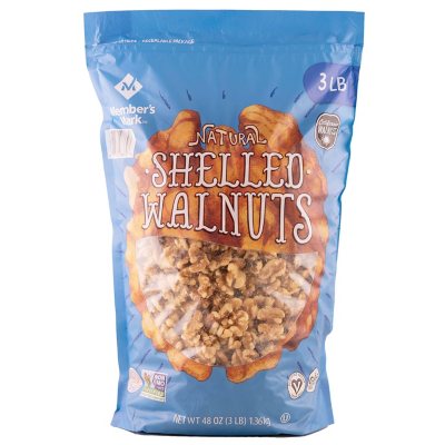 Member'S Mark Natural Shelled Walnuts 3 Lbs - FREE SHIPPING