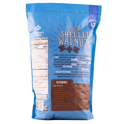 Member'S Mark Natural Shelled Walnuts 3 Lbs - FREE SHIPPING