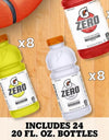 Gatorade Zero Thirst Quencher Variety Pack 20 Fl. Oz., 24 Pk.