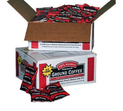 100% Arabica Ground Coffee 126 pk. – Rich & Smooth Coffee for a Perfect Brew