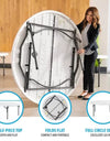 Lifetime 60" round Commercial Grade Nesting Folding Table, Choose Color