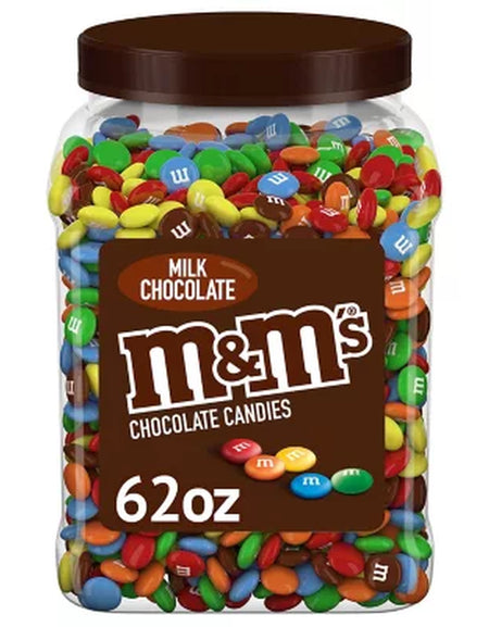 M&M'S Milk Chocolate Candy, 62 Oz.