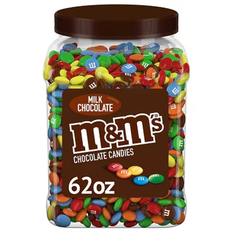 M&M'S Milk Chocolate Candy, 62 Oz.