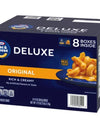 Kraft Deluxe Original Cheddar Macaroni and Cheese Dinner, 14 Oz., 8 Pk.