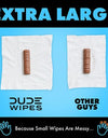 WIPES, Flushable Wipes, Extra Large and Fragrance Free, 8 Ct., 400 Wipes