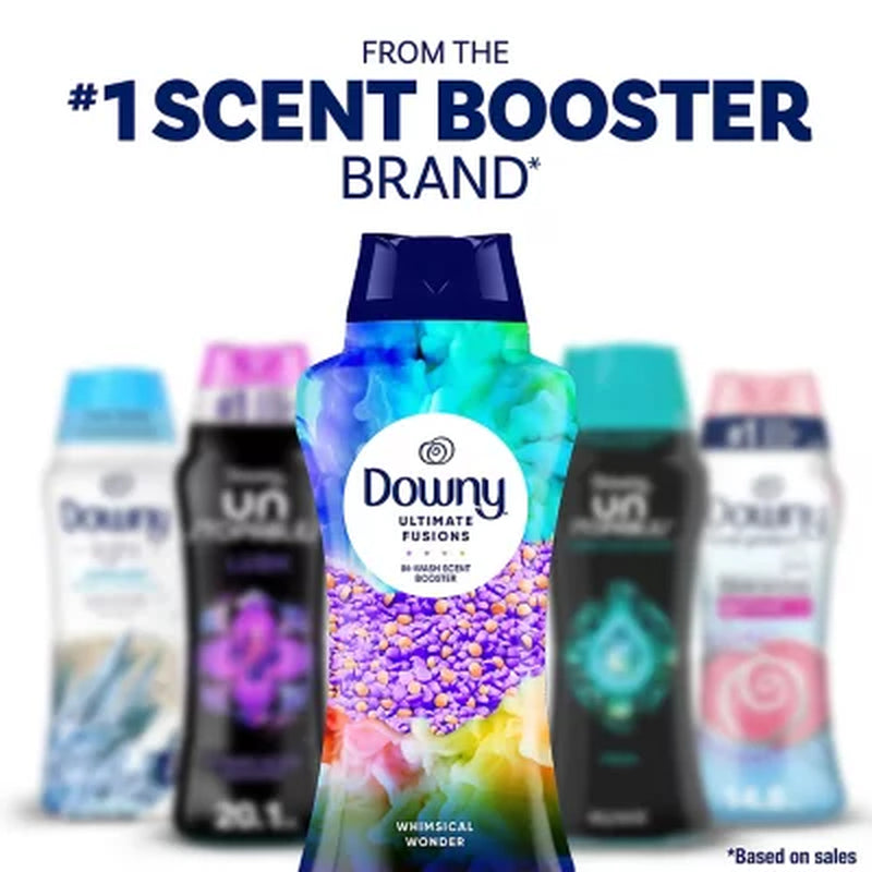 Downy Ultimate Fusions In-Wash Scent Booster Beads, Whimsical Wonder, 24.5 Oz.