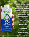 Orgain 20G Clean Protein Grass-Fed Protein Shake, Vanilla Bean 11 Fl. Oz., 12 Pk.