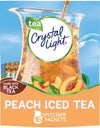 Crystal Light Peach Iced Tea Powdered Drink Mix 4.55 Oz.