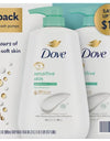 Dove Sensitive Skin Hypoallergenic Body Wash 30.6 Fl. Oz., 2 Pk.