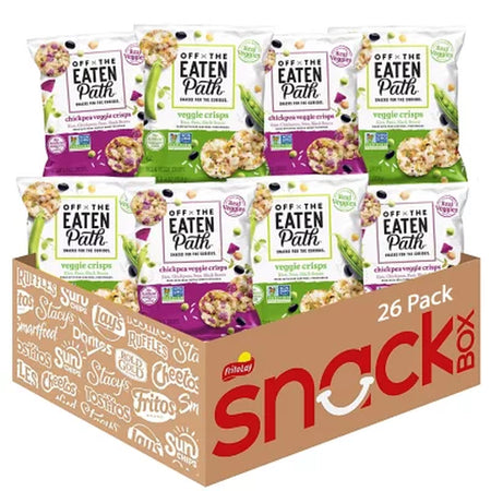 Off the Eaten Path Variety Pack Veggie Crisps, 1.25 Oz., 26 Pk.