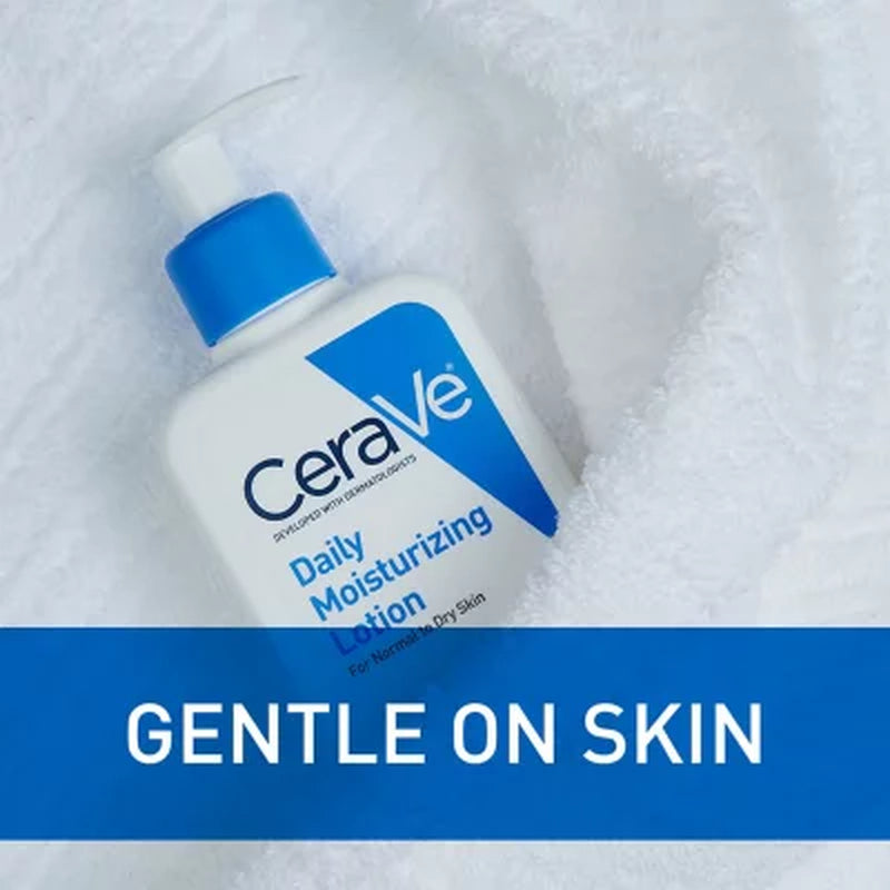 Cerave Daily Moisturizing Lotion, Normal to Dry Skin, 12 Fl. Oz., 2 Pk.