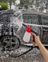 Foam Cannon for Garden Hose，Adjustment Ratio Dial Foam Gun,Car Wash Soap Spray Foamer Red