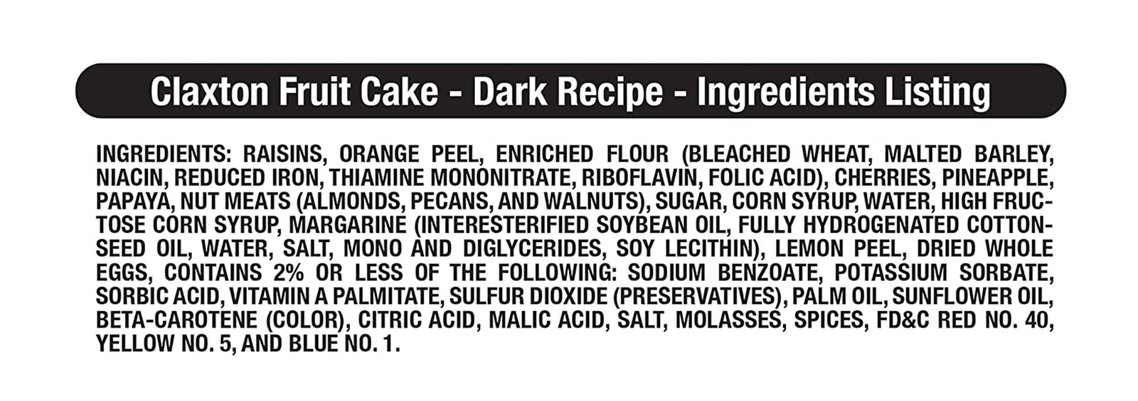 Old Fashion  3-1 Lb. Dark Recipe Loaves - Individually Wrapped for Freshness in Our Signature Red-White Carton - 3-Pack