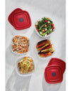 Rubbermaid 50-Piece Easyfind Lids Vented Food Storage Set