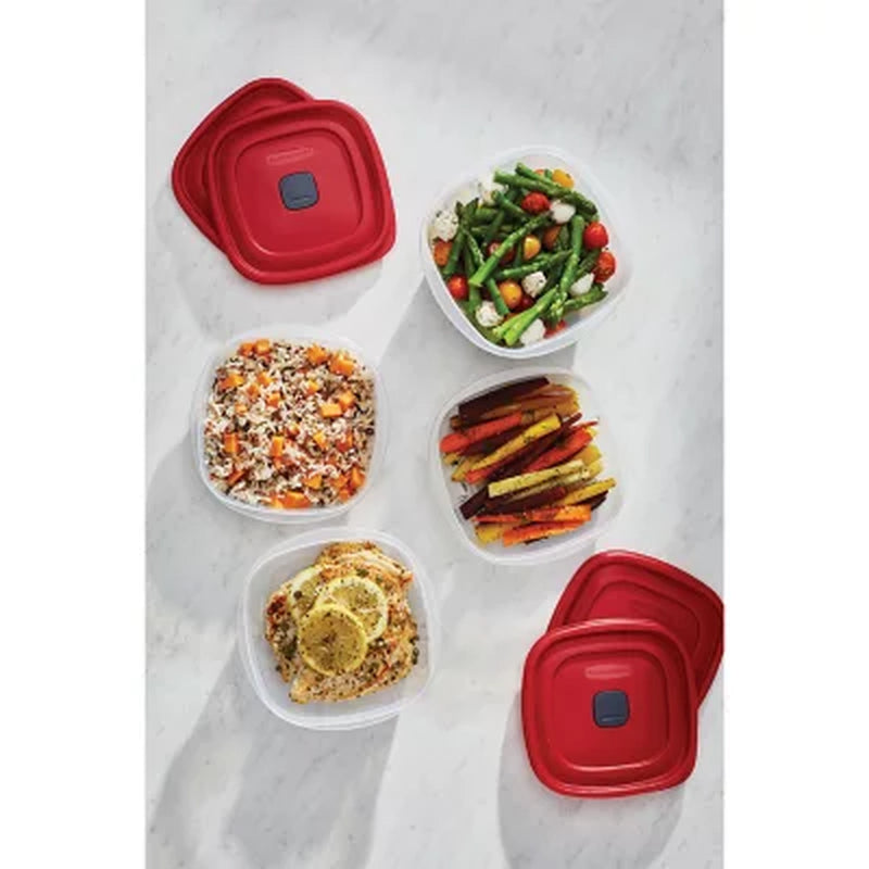 Rubbermaid 50-Piece Easyfind Lids Vented Food Storage Set