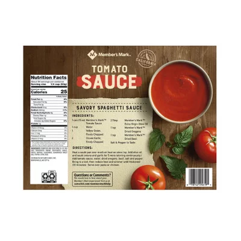 Member'S Mark Tomato Sauce 15 Oz., 12 Ct.