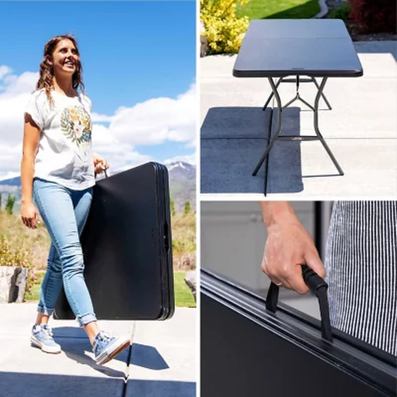 Lifetime 6-Foot Fold-In-Half Table