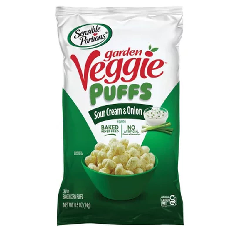 Sensible Portions Garden Veggie Variety Pack Puffs, 0.5 Oz., 30 Pk.