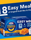 Kraft Easy Mac Original Flavor Single-Serve Pouches 18 Pk.