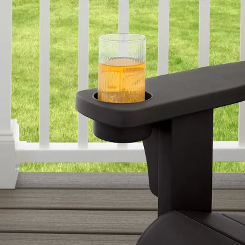 Keter Everest Adirondack Chair with Integrated Cupholder