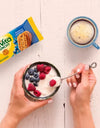 Belvita Blueberry Breakfast Biscuits, 4 Biscuits per Pack, 25 Pk.