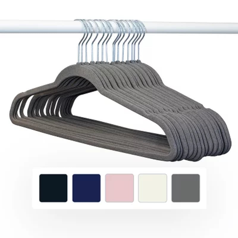 Member'S Mark Elite Quality Velvet Hangers - 50 Pack