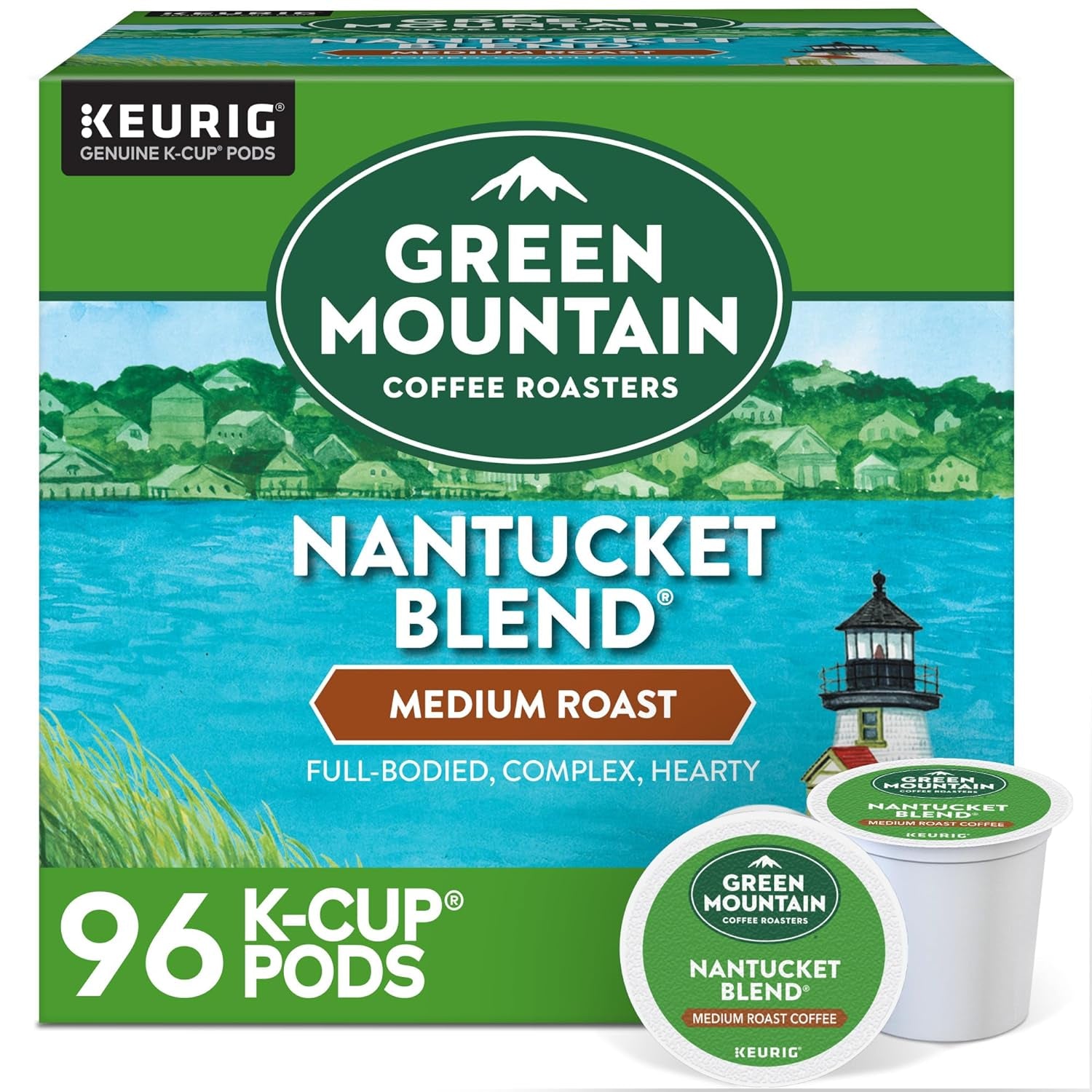 Colombia Select Coffee, Keurig Single-Serve K-Cup Pods, Medium Roast Coffee, 96 Count (4 Packs of 24)