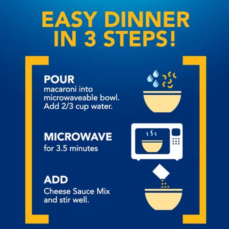 Kraft Easy Mac Original Flavor Single-Serve Pouches 18 Pk.