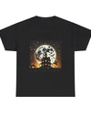 Spooky Night Sky: Halloween Icons Edition Unisex Heavy Cotton Tee