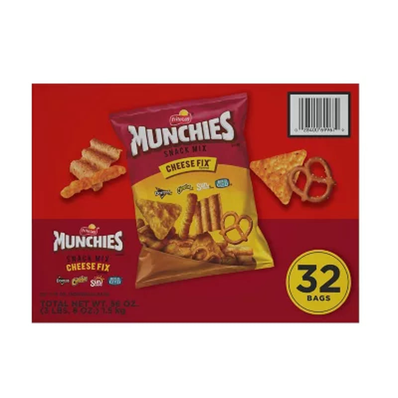 Munchies Snack Mix Cheese Fix, 1.75 Oz., 32 Pk.