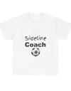 "Sideline Coach, I yell because I care"  Tee at Your Next Game! 🔥⚽️ #SidelineCheerleader