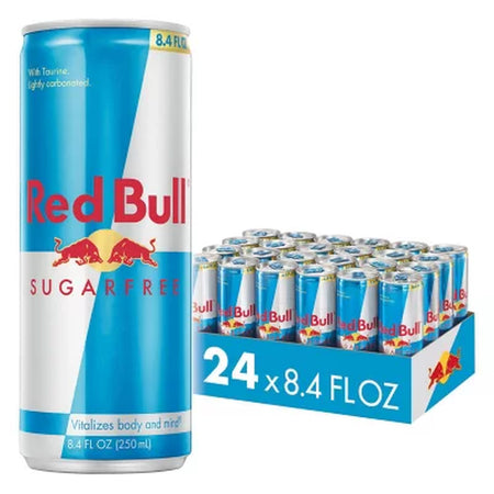 Red Bull Energy Sugar-Free 8.4 Fl. Oz., 24 Pk.