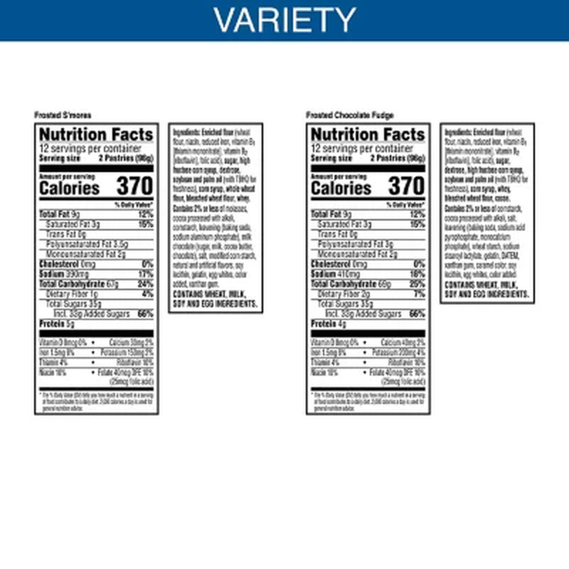 Pop-Tarts Chocolate Variety Pack, 48 Ct.