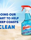 Windex Original Glass Cleaner, 1 Spray Bottle + 128 Fl. Oz. Refill