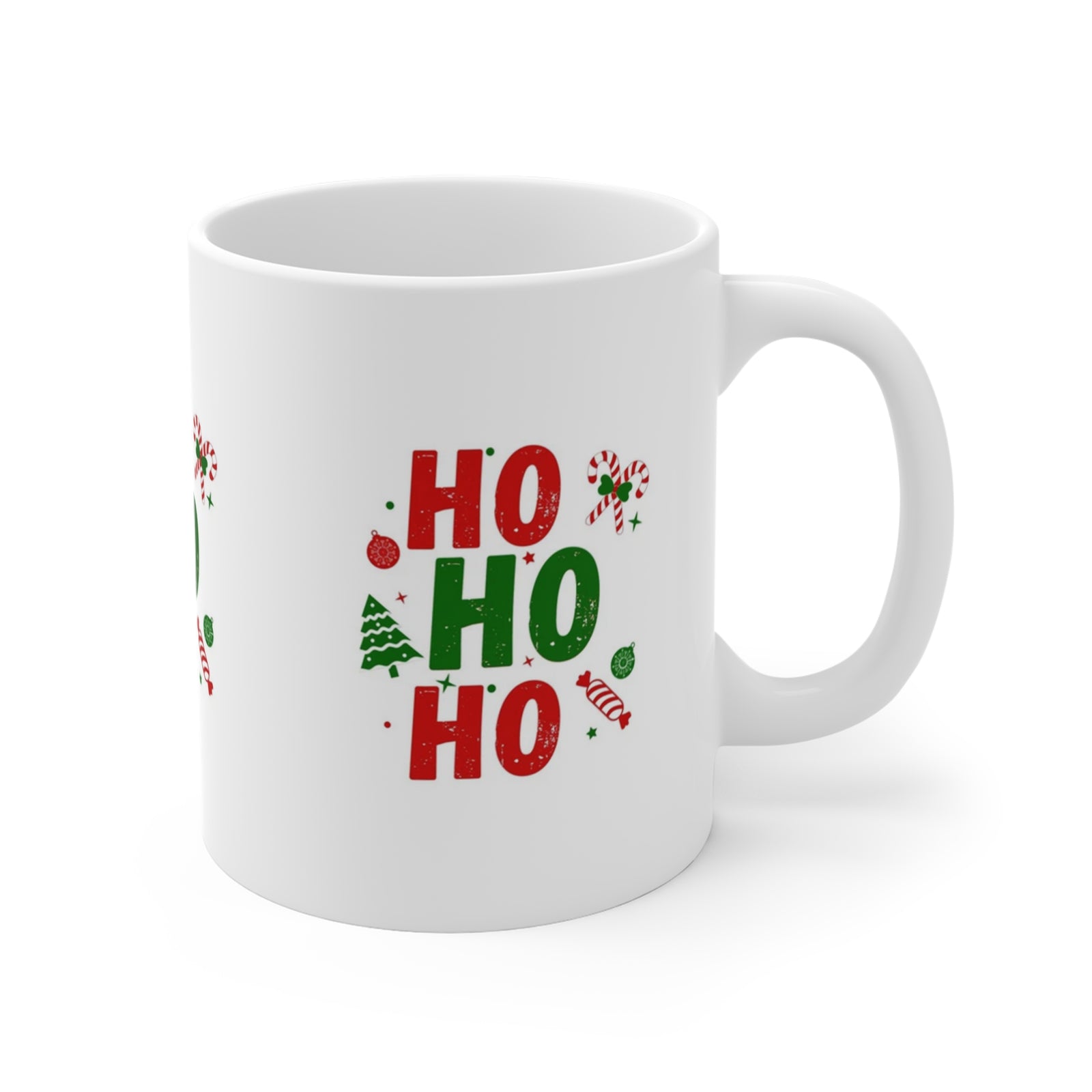 Christmas Ho Ho Ho Mug - Festive Holiday Drinkware, 11 oz 🎄#HolidayVibes #MorningCoffee