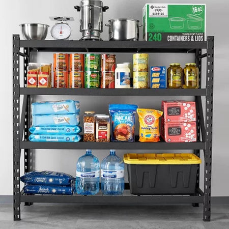 Member'S Mark 4 Shelf Industrial Storage Rack, 77" W X 24" D X 72" H