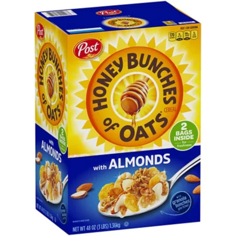 Honey Bunches of Oats with Crispy Almonds, 2 Pk.