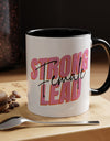 Strong Female Lead!! Accent Coffee Mug (11, 15oz)