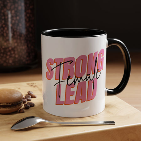 Strong Female Lead!! Accent Coffee Mug (11, 15oz)