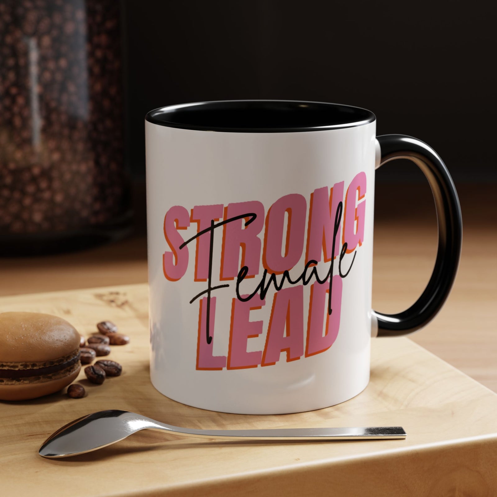 Strong Female Lead!! Accent Coffee Mug (11, 15oz)