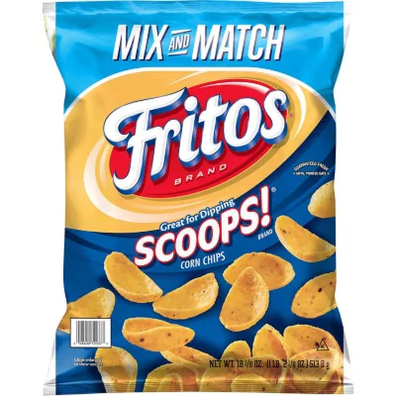 Fritos Scoops! Corn Chips 18.125 Oz.