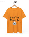 "Sideline Coach, I yell because I care"  Tee at Your Next Game! 🔥⚽️ #SidelineCheerleader