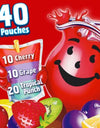 Kool-Aid Jammers Juice Pouches Variety Pack 6 Fl. Oz., 40 Pk.