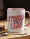 Strong Female Lead!! Accent Coffee Mug (11, 15oz)