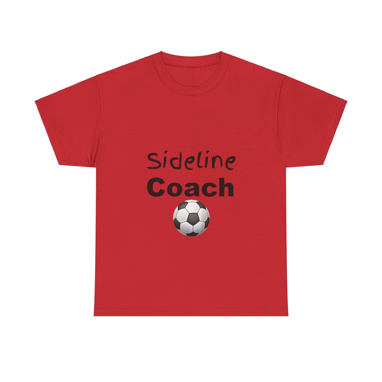 "Sideline Coach, I yell because I care"  Tee at Your Next Game! 🔥⚽️ #SidelineCheerleader